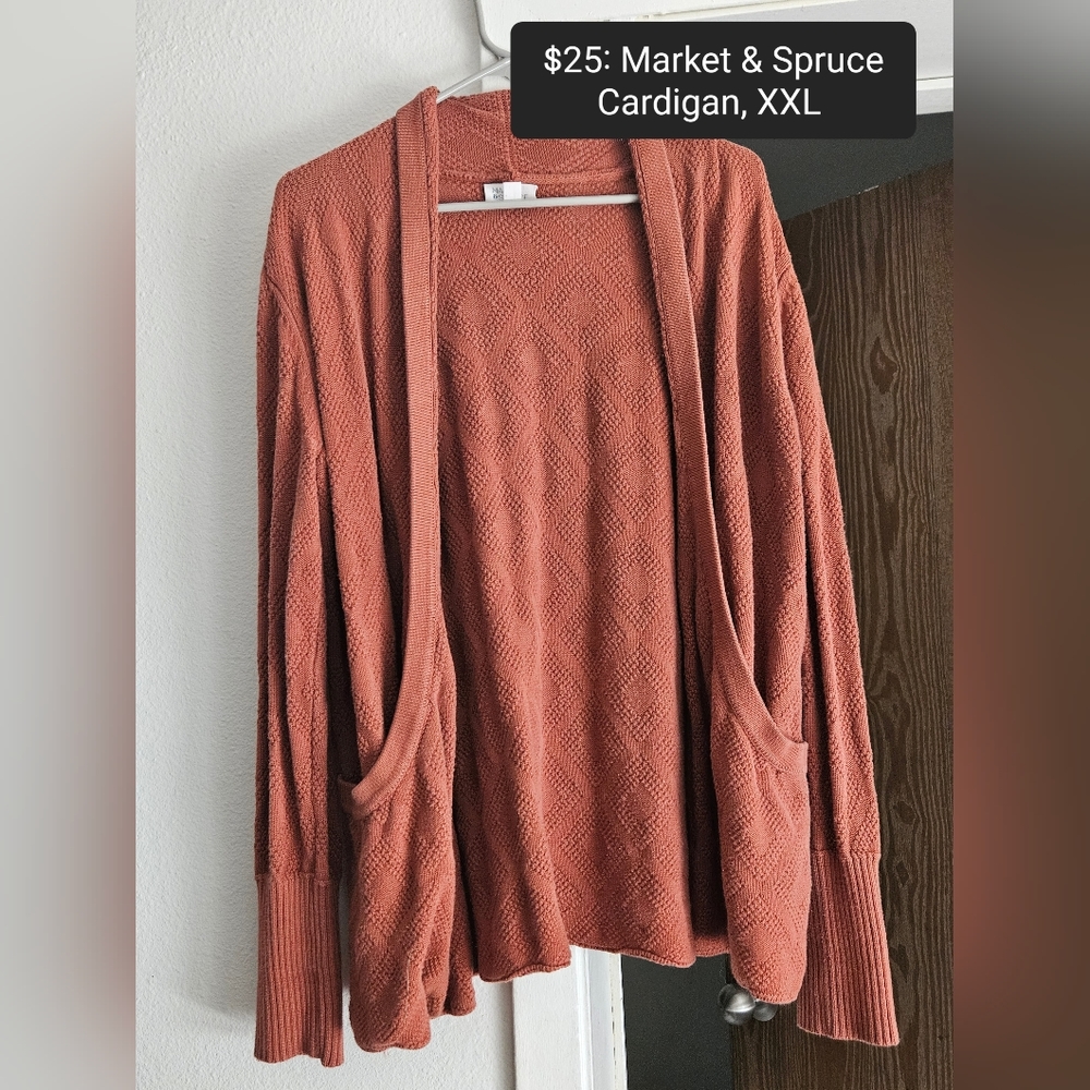 Market & Spruce Cardigan, XXL